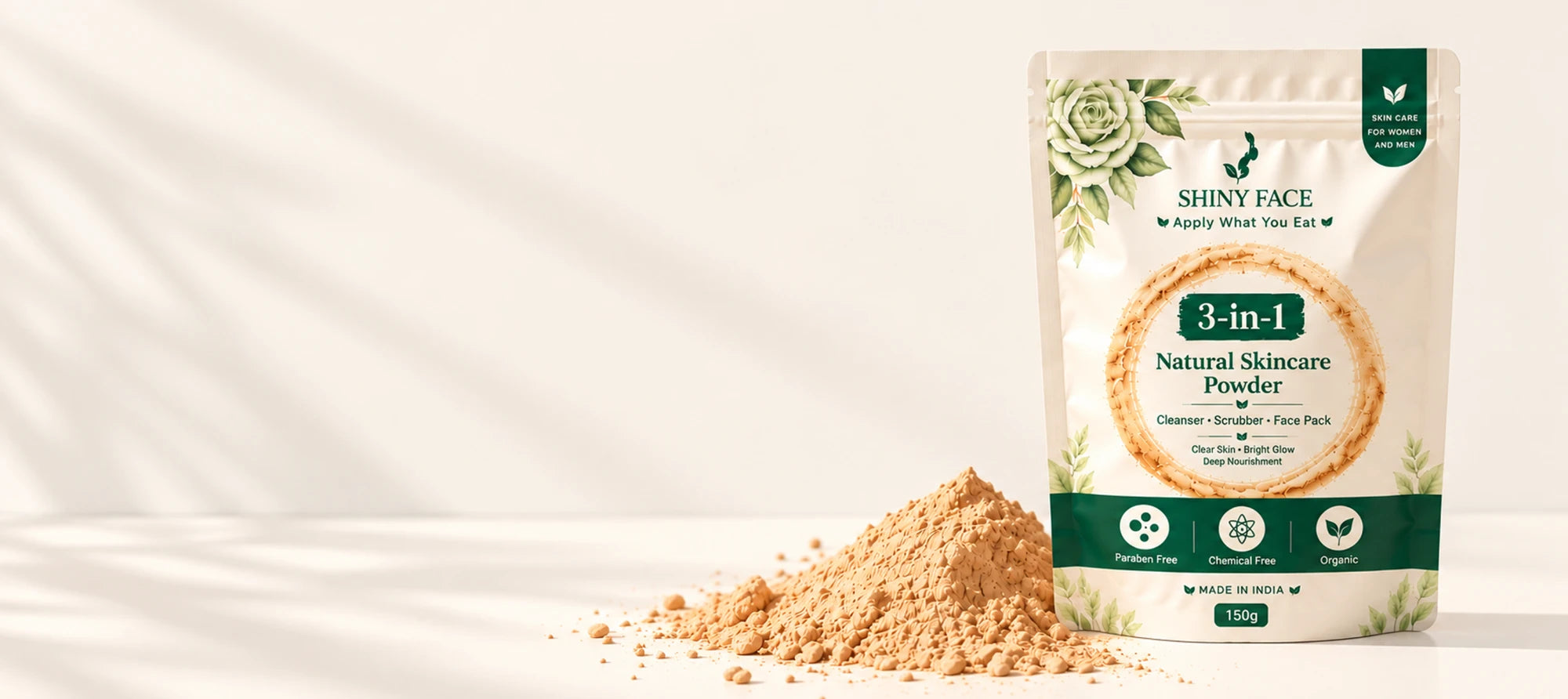 Shiny Face 3-in-1 Ritual Powder pouch